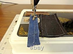 FULLY SERVICED 1931 SINGER 66 Sewing Machine Leather, Denim, Canvas