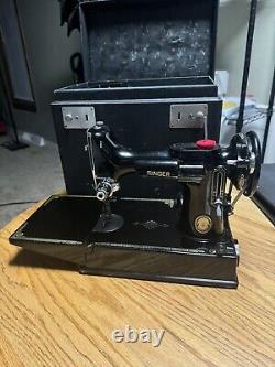 Featherweight 221 Works And Is In Great Condition. With Bobbin Case