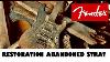 Fender Stratocaster Rescue Restoration Abandoned Old Guitar Part I