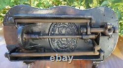 Fiddle Base 1884 Singer Improved Family Sewing Machine Interesting & Very Rare