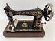 Gorgeous 1904 Singer 27 Pheasant Sewing Machine Treadle Head Fully Tested Atq