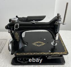 HTF Vintage The Singer Model 24-80 Chain Stitch Sewing Machine Foot Pedal Runs