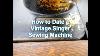 How To Date Your Vintage Singer Sewing Machine Vintagesewingmachine Vintage Sewing