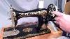 How To Wind Bobbin Thread Case Vintage Antique Singer Treadle Sewing Machine 15 30 86 87 88 89 90 91