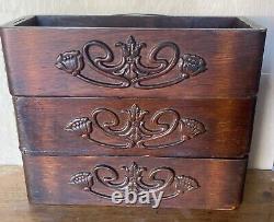 Lot Of 6 Antique Singer Sewing Machine Drawers