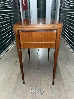 Mid Century Modern Singer Sewing Table
