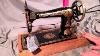 Nice Serviced Antique 1904 Singer 27 Sphinx Treadle Sewing Machine B204221