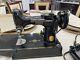 Pristine Beautiful Antique Singer Sewing Machine With Pedal