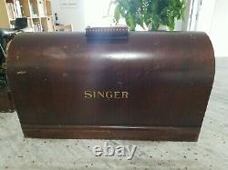 RARE Antique 1926 AB Singer Sewing Machine Model 99 60 Cycles 110 Volt Vintage