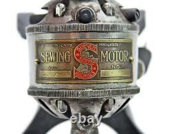 RARE Antique c1917 SINGER Sewing Motor #4659 / Foot Pedal WORKING