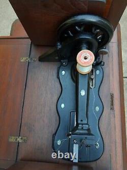 Rare 1874 Singer 12 Sewing Machine, Mother Of Pearl Inlaid, ORIGINAL CONDITION