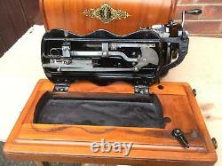 Rare 1885 Antique Singer 12K Fiddle base Hand Crank Sewing Machine
