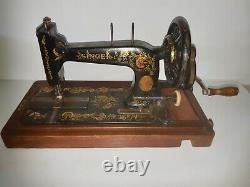 Rare 1903 model Singer 48k Ottoman Hand Crank sewing machine R1354117