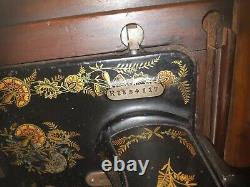 Rare 1903 model Singer 48k Ottoman Hand Crank sewing machine R1354117