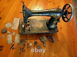 Rare 1904 Antique Singer 16K Sphinx Sewing Machine Head Hand Crank