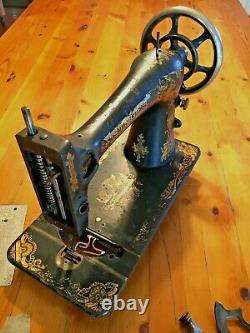 Rare 1904 Antique Singer 16K Sphinx Sewing Machine Head Hand Crank