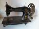 Rare 1912 Industrial 45 Ksv 3 Singer Sewing Machine Special Variety Leather