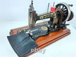 Rare Antique Singer 12k Fiddlebase Sewing Machine, Full Service & Sews Perfectly