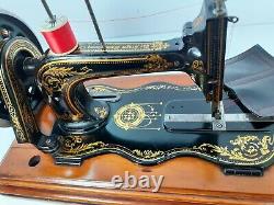 Rare Antique Singer 12k Fiddlebase Sewing Machine, Full Service & Sews Perfectly