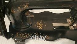 Rare & Beautiful 1877 Singer Model 12 New Family Fiddle Base Sewing Machine