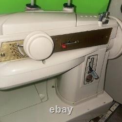 Rare SINGER 431G Chain Stitch SEWING MACHINE Orig. Case