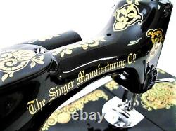 Rare, Singer Featherweight 221 Sewing Machine VICTORIAN TIFFANY GINGERBREAD