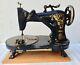 Rare Vintage Industrial Singer 23-8 Button Hole Sewing Machine