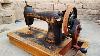 Restoration 80 S Sewing Machine Very Old Classic Style Machine Restoring