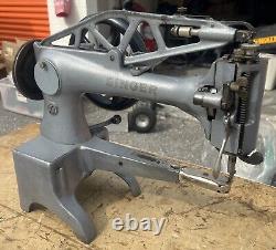 SINGER 29K71 Industrial Leather Cobbler Patcher Treadle Sewing Machine