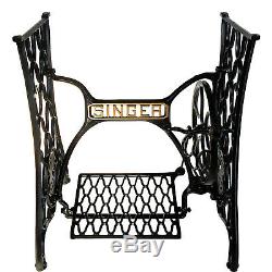 SINGER Sewing Machine Treadle Table Cast Iron Stand Legs Base by 3FTERS