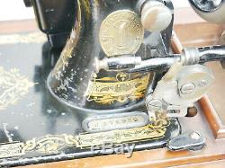 Sewing Machine Singer 28 K 1904 Antique Collectibles