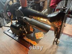 Singer 128 Sewing Machine 1927 Serial # AB857026