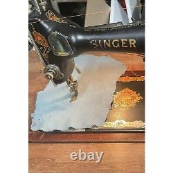 Singer 128 Sewing Machine 1927 Serial # AB857026