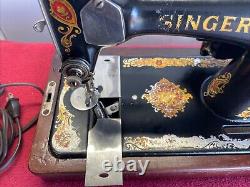 Singer 128 Sewing Machine 1927 Serial # AB857026