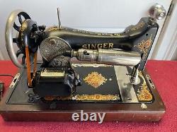 Singer 128 Sewing Machine 1927 Serial # AB857026