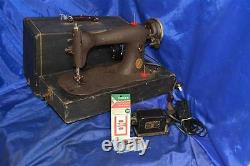 Singer 15 Class Fiddle Body Crinkle Sewing Machine Serviced 1886 60 Day Warranty