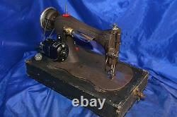 Singer 15 Class Fiddle Body Crinkle Sewing Machine Serviced 1886 60 Day Warranty