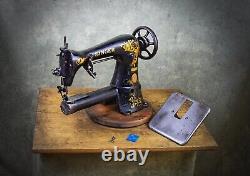 Singer 17 Sewing Machine Head 17-16 Cylinder Arm Shoemaker Leather Cobbler Purse