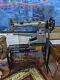 Singer 29k72 Antique Sewing Machine For Leather And Fabrics With Base Table