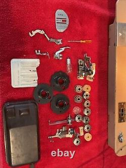 Singer 401a Sewing Machine with Pedal Great for quilting! Vintage Tested