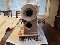 Singer 401a sewing machine cleaned and serviced Fair Cond SN NB830827