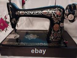 Singer 66 RED EYE 1913 Sewing Machine Head