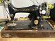 Singer 99 Antique 1926 Sewing Machine With Case And Manual