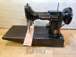 Singer Featherweight 221 Antique Sewing Machine From 1954 With Original Case