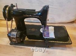 Singer Featherweight 221 Sewing Machine 1950s Antique Machine With Original Case