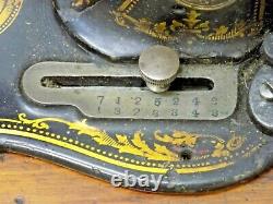 Singer Fiddle Base Sewing Machine Hand Crank Antique Collectable