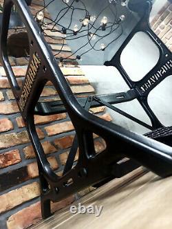 Singer Husquarna Stand Restored Frame Treadle Sewing Machine Desk Antique Base