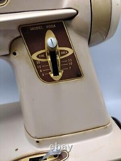 Singer Model 500A Slant-O-Matic Rocketeer Sewing Machine -1961 Vintage PARTS