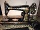 Singer Model 66 Red Eye Sewing Machine Vintage