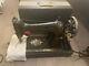 Singer Model 66 Sewing Machine With Motor And Foot Pedal. Red Eye Decals